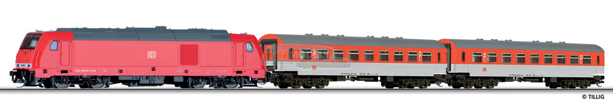 Start set - dieselová lokomotiva BR 285 a 2 osobní vozy