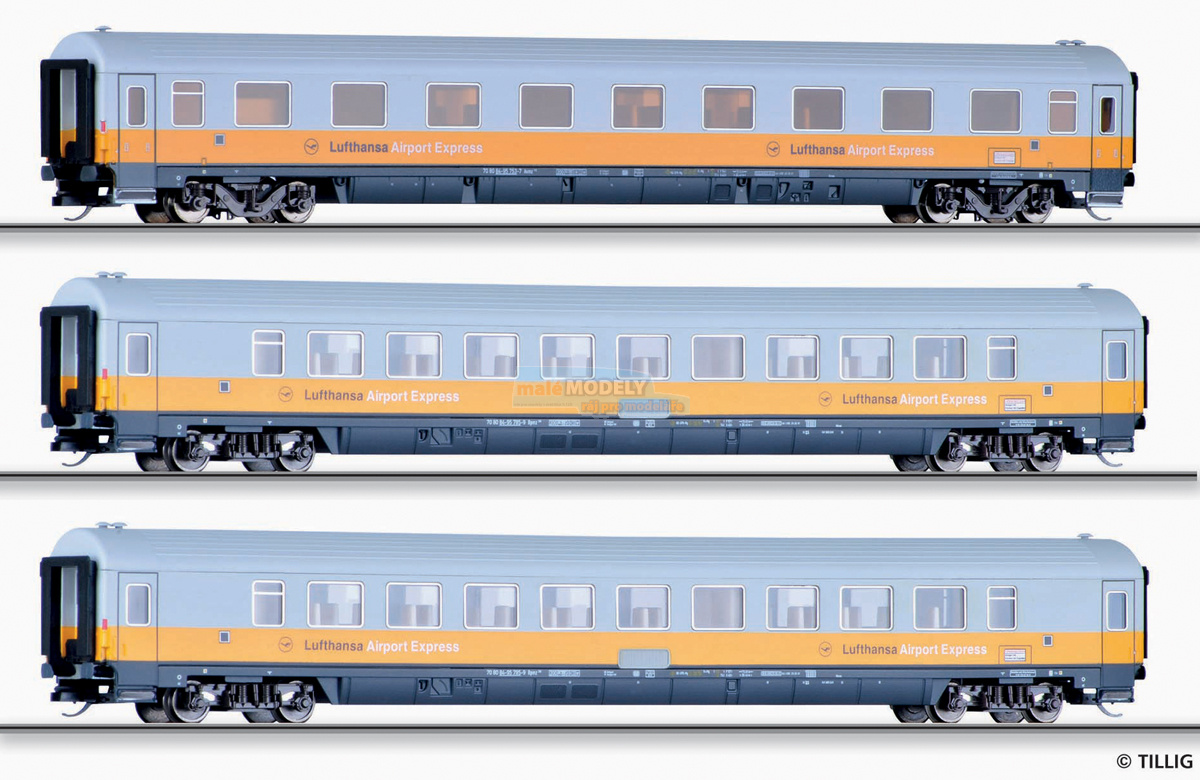 Set 3 rychlíkových vozů <b>Airport-Express 2</b> - (31.03.2015)