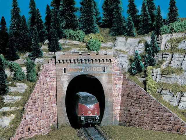 Tunel-portal, jednokolejný