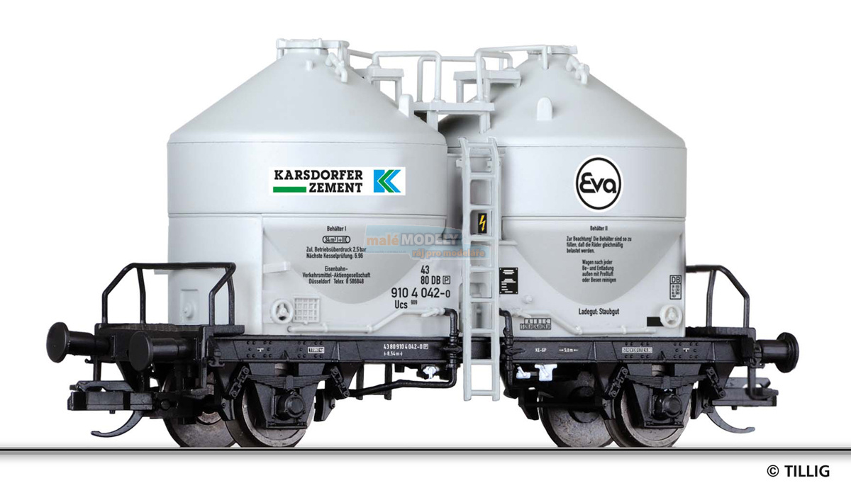 Vůz pro přepravu prachu <b>Karsdorfer Zement/EVA</b>