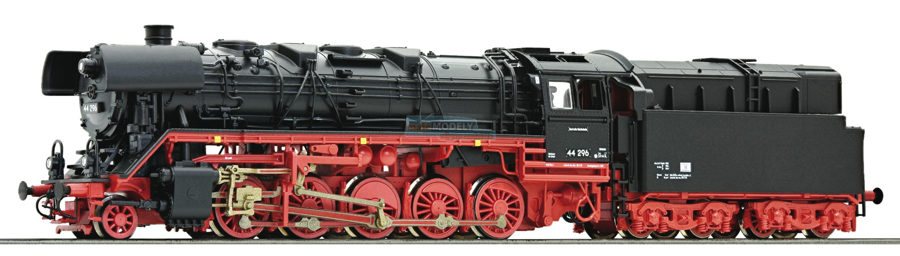 Parní lokomotiva BR 44 s nádobou na olej
