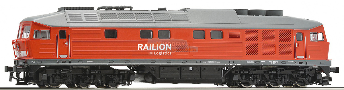 Dieselová lokomotiva BR 232 <b>Railion</b> se zvukem