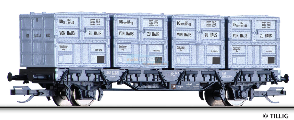 Vůz pro přepravu kontejnerů Btms