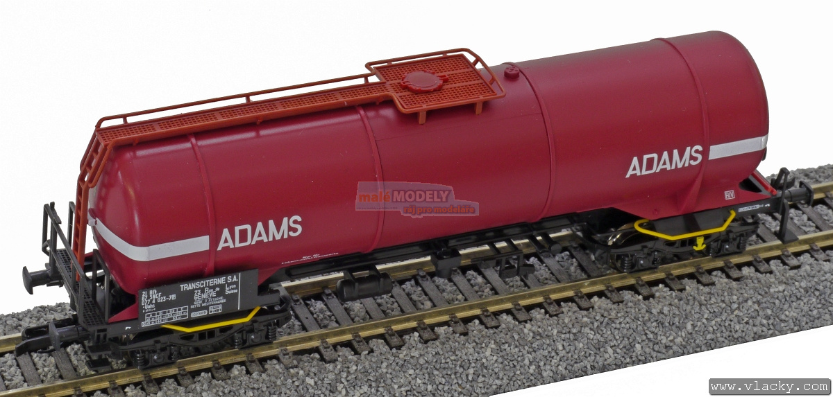 Cisternový vůz Uahs <b>ADAMS Transciterne S.A.</b> 