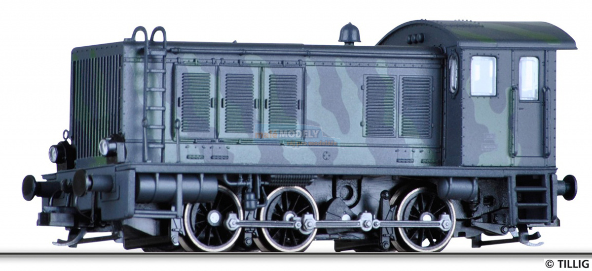 Dieselová lokomotiva WR 360 C v maskovacím nátěru - (31.03.2016)