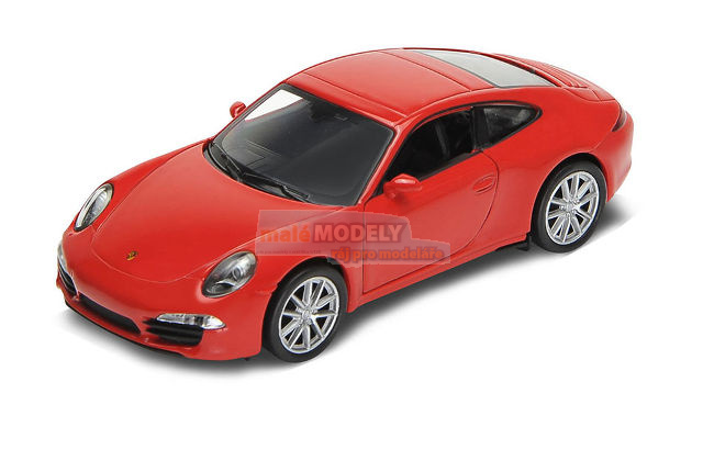 Auto Porsche 911 Carrera S, červená