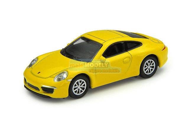 Auto Porsche 911 Carrera S žluté