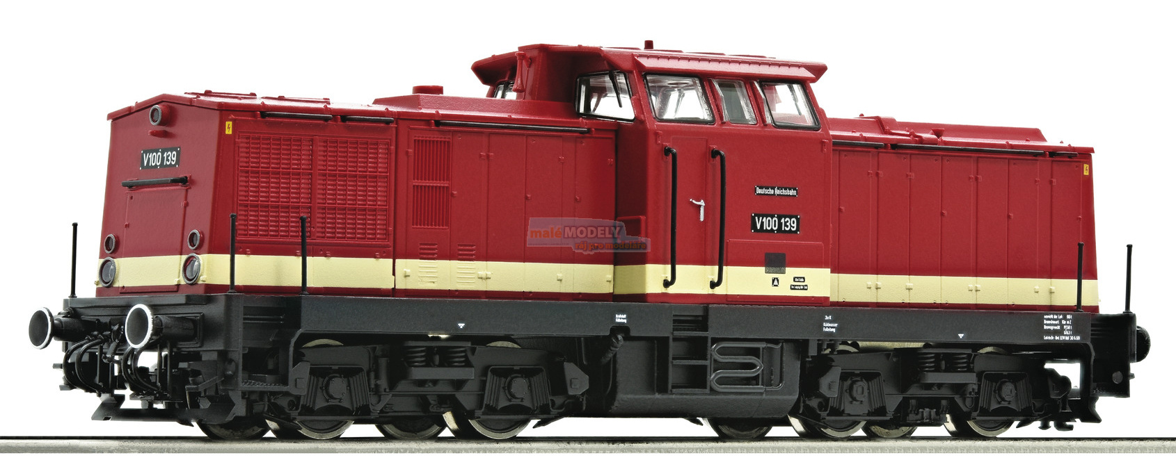 Dieselová lokomotiva BR V100.0 se zvukem