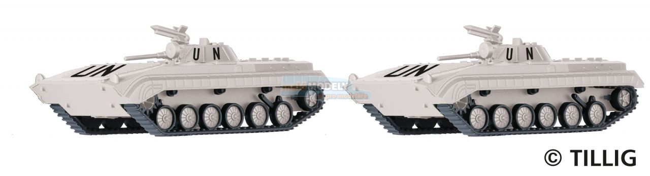 Set 2 tanků BMP-1 United Nations