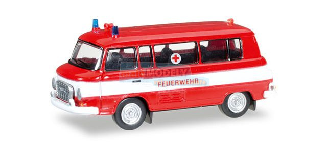 Autobus Barkas B 1000 - hasiči