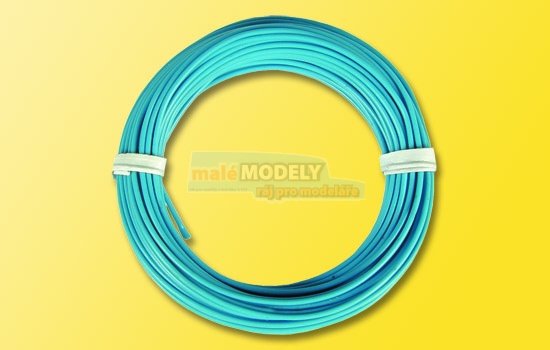 Kabel bílý 10 m, 0,14 mm²