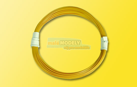 Speciální kabel, žlutý, 5 m, 0,6 mm²