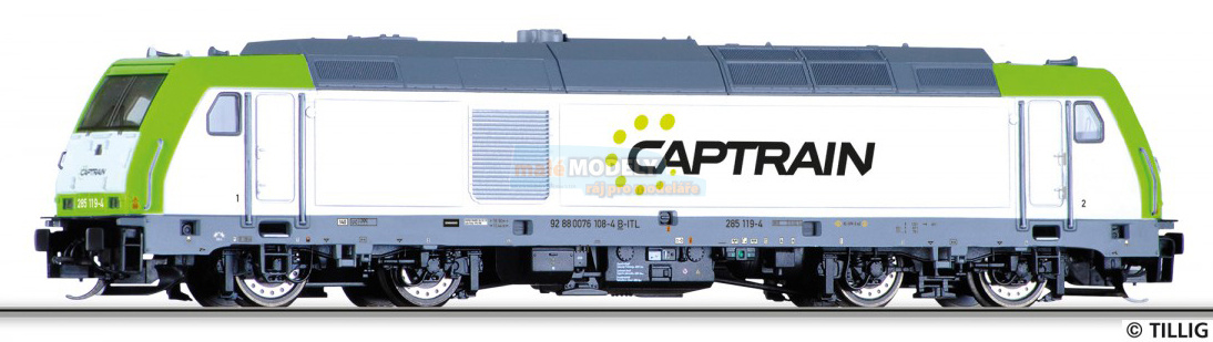 Dieselová lokomotiva 285 119-4, Captrain Deutschland GmbH