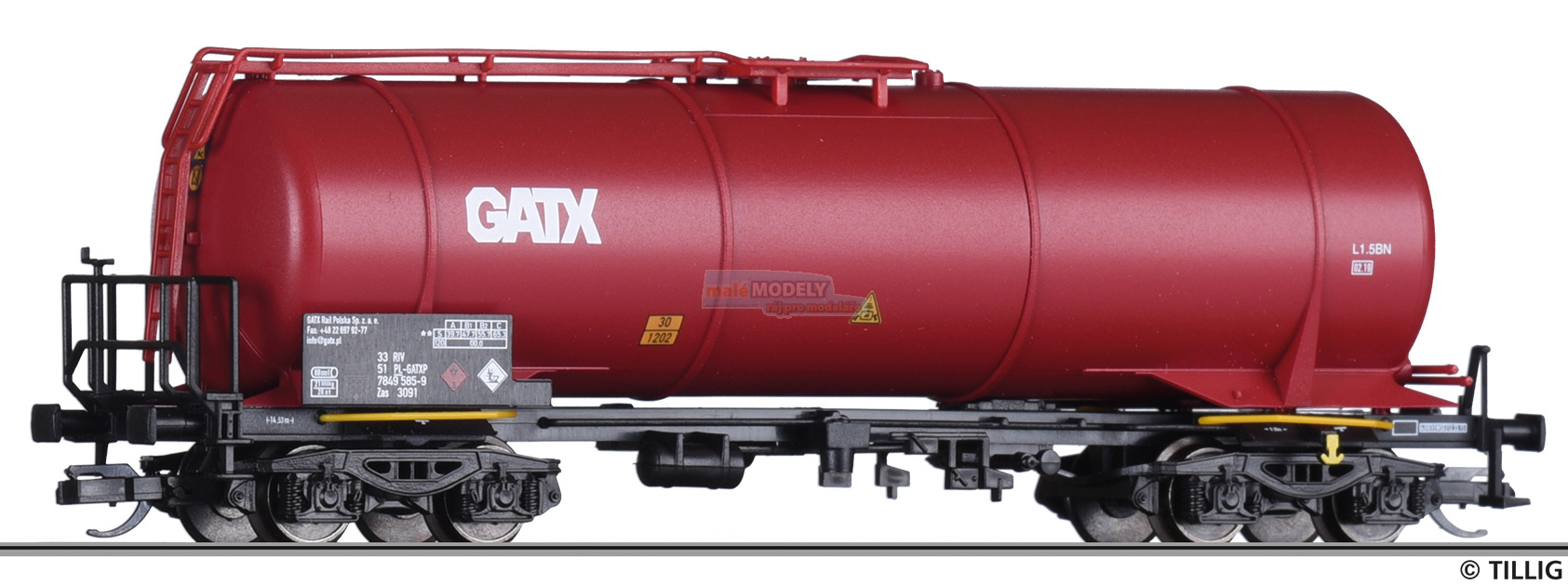 Cisternový vůz Zas, GATX Rail Polska