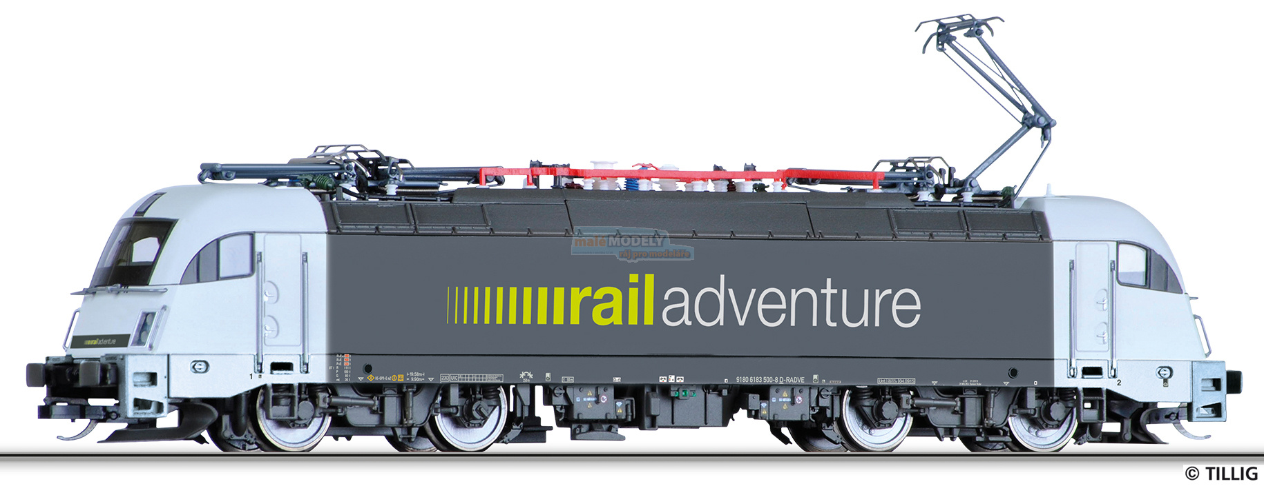 Elektrická lokomotiva 183 500-8, RailAdventure GmbH