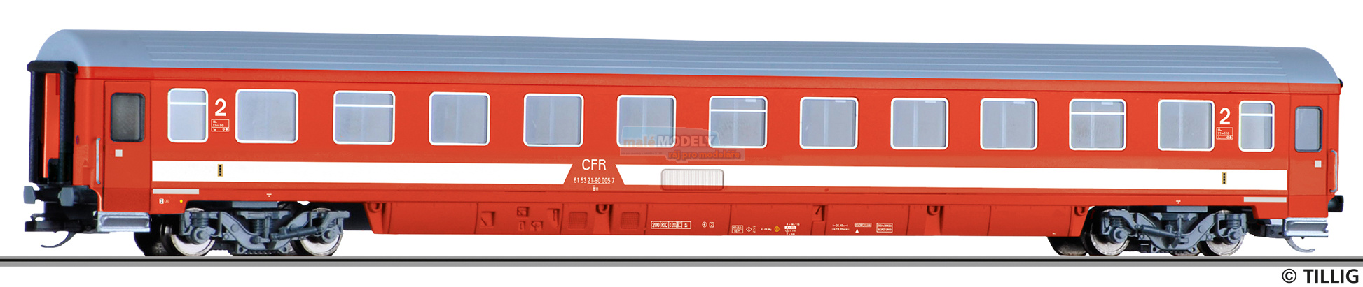 Reisezugwagen 2. Klasse der CFR, Ep. V