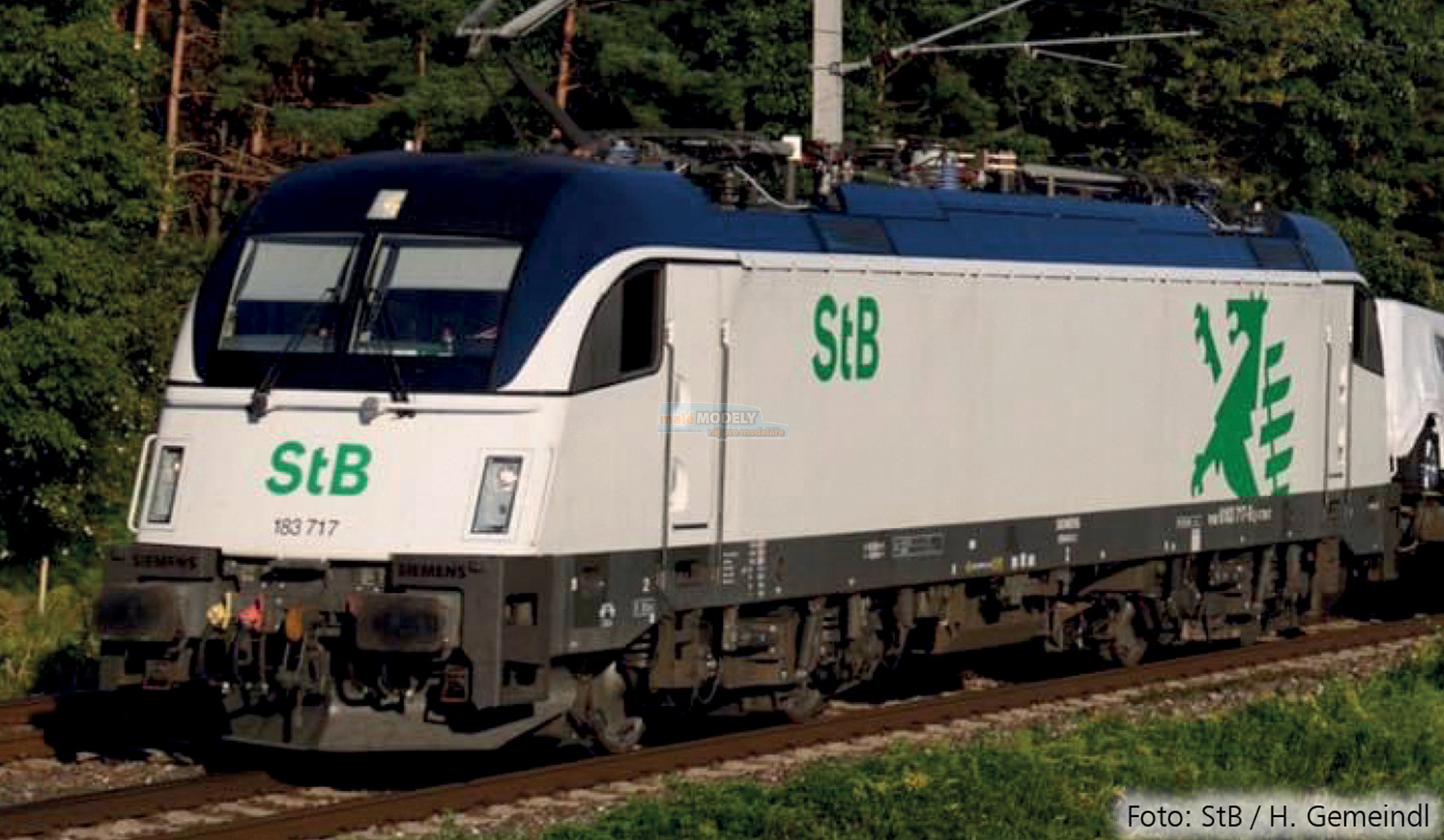 Elektrická lokomotiva 183 717-8, Steiermarkbahn - (31.03.2021)