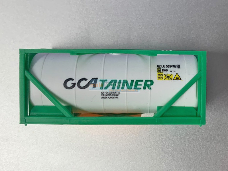 kontejner GCA TAINER - bílý ve světle zelené