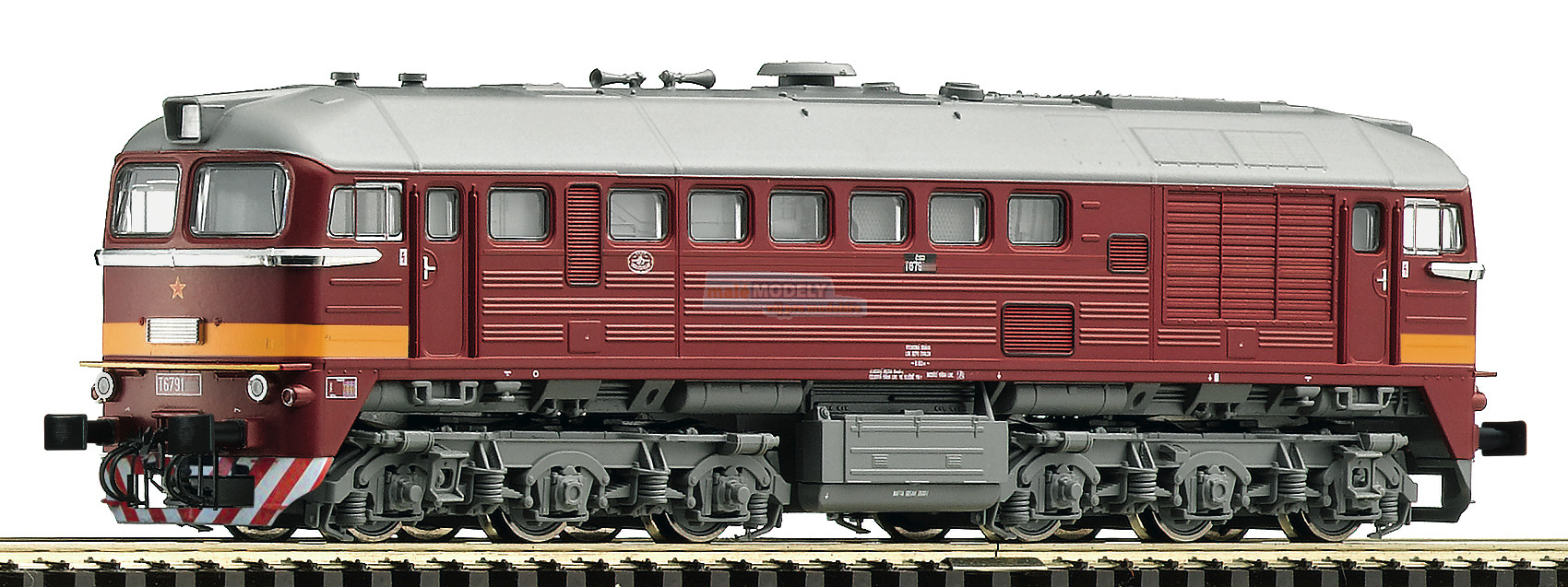 Dieselová lokomotiva Rh T 679.1 se zvukem