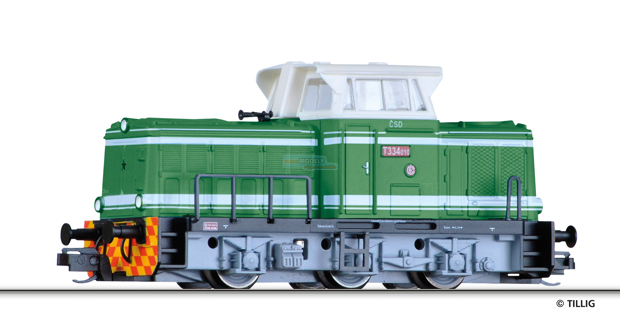 Diesellokomotive Reihe T 334.0 der ČSD, Ep. IV