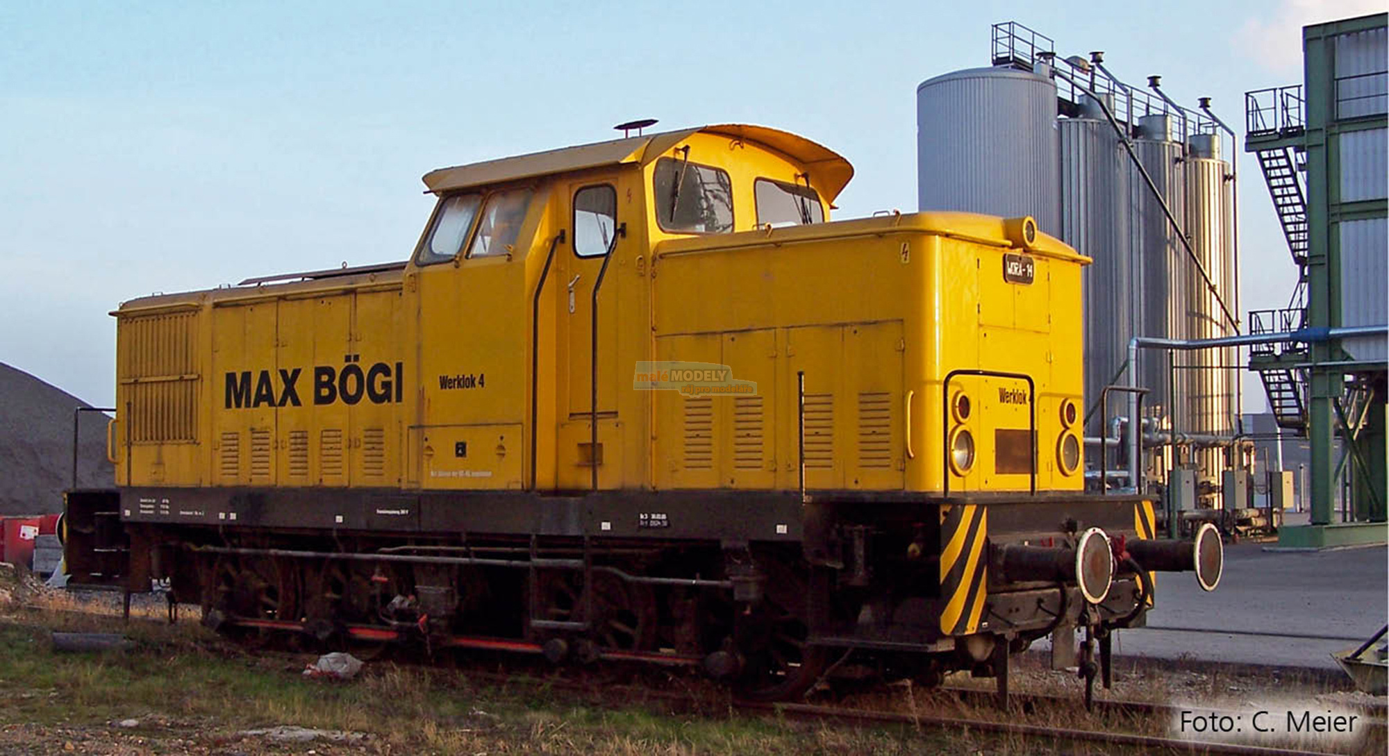 Dieselová vlečková lokomotiva Werklok 4, Max Bögl Bauservice GmbH and Co. KG, Ep. V, (31.03.2024)