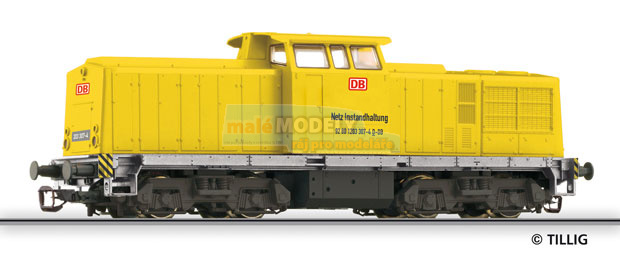 Dieselelektrická lokomotiva V100 Bahnbau, START