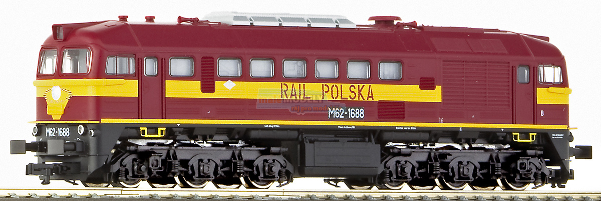 Diesl lokomotiva M62 RAIL POLSKA, V