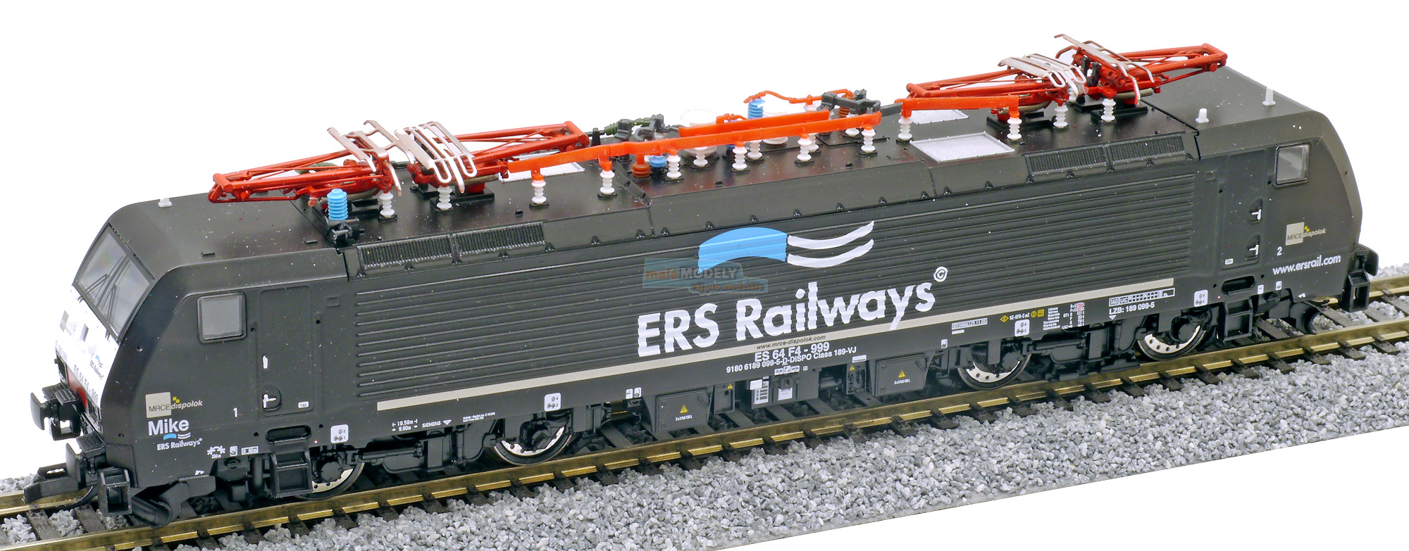 Elektrická lokomotiva řady BR 189 -ERS Railways- ///