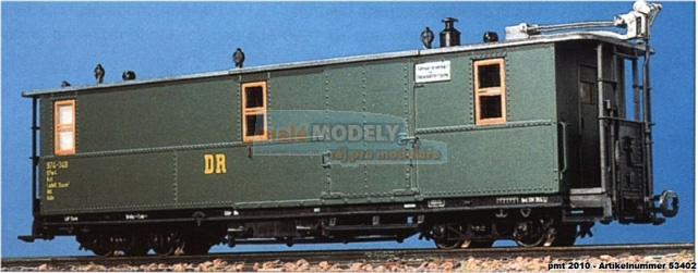 Služební vůz vlakvedoucího, zelený
