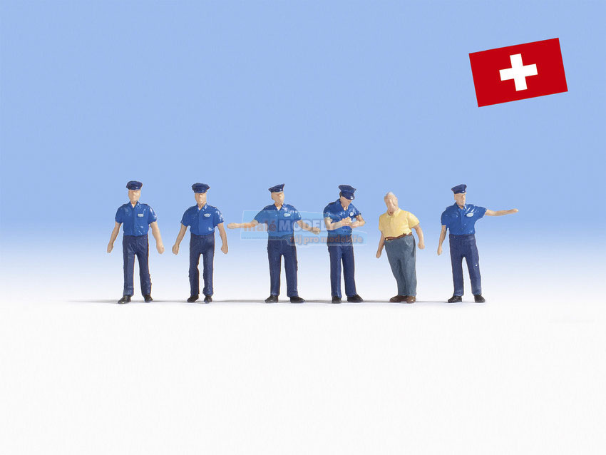 Švýcarští dopravní policisté (6 ks)