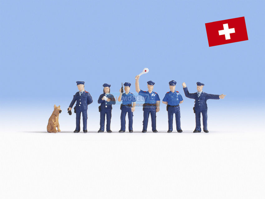 Švýcarští policisté (7 ks)