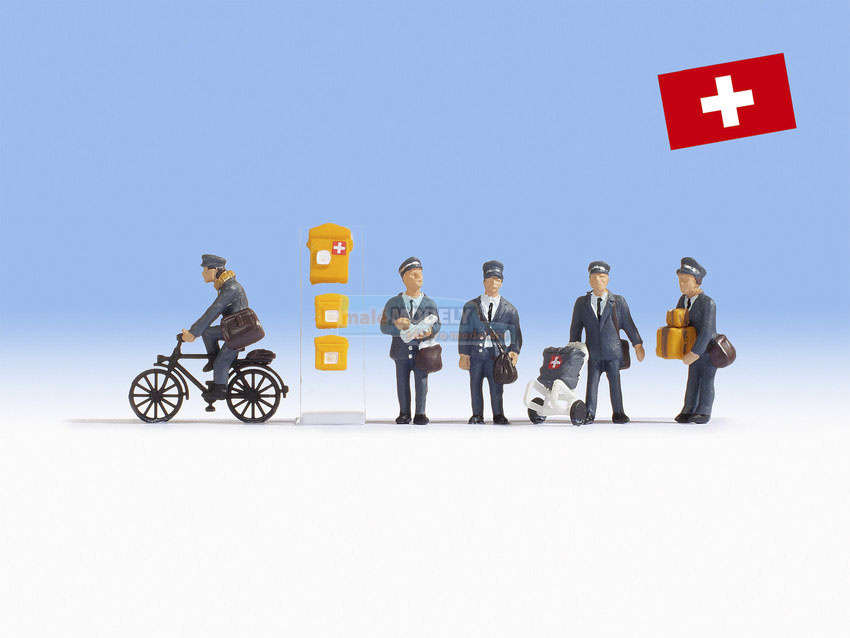 Švýcarští pošťáci (6 ks)