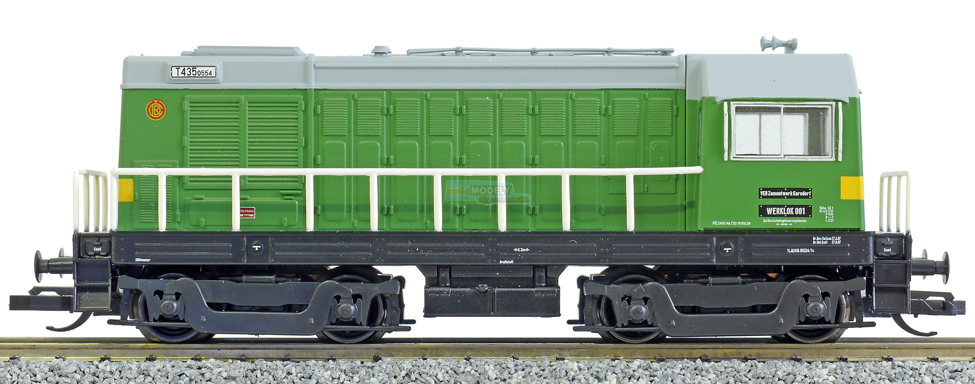 Lok. diesel T435 VEB Zementwerk Karsdorf, DR, IV