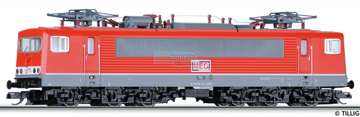 Elektrická lokomotiva BR 155, Tillig-TT-Club
