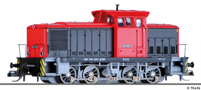 [Lokomotivy] → [Motorov] → [V 60] → 96153: dieselov lokomotiva v barevnm schematu „Erfurter Bahn Service GmbH“