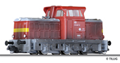 [Lokomotivy] → [Motorov] → [T334] → 04613P: dieselov lokomotiva erven se lutm vstranm pruhem
