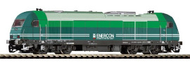 [Lokomotivy] → [Motorov] → [ER 20 Herkules] → 47593: dieselov lokomotiva v barevn kombinace zelen, ern rm a pojezd