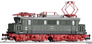 [Lokomotivy] → [Elektrick] → [BR 144] → 04429: elektrick lokomotiva zelen s edou stechou, ern rm a erven pojezd