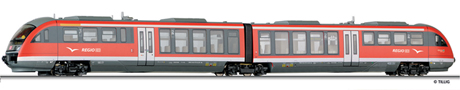 [Lokomotivy] → [Motorov vozy a jednotky] → [BR 642 Desiro] → 02882: v barevnm schematu „DB Regio Nordost“