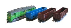 [Soupravy] → [S lokomotivou] → 01466: set dieselov lokomotivy BR 120 a t nkladnch voz Eas