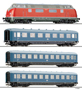 [Soupravy] → [S lokomotivou] → 01750 E: set dieselov lokomotivy V 200 a t rychlkovch voz „60 Jahre Zeuke“