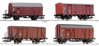 [Soupravy] → [Nkladn] → 501606: set 12 nkladnch krytch voz „Display gedeckte Gterwagen“