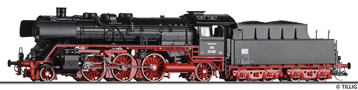 [Lokomotivy] → [Parní] → [BR 23] → 02103: parní lokomotiva černá s červeným pojezdem a s kouřovými plechy