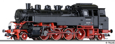 [Lokomotivy] → [Parní] → [BR 86] → 02178: černá s červeným pojezdem muzeální lokomotiva