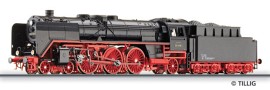 [Lokomotivy] → [Parní] → [BR 01] → 02132: černá s velkými kouřovými plechy a s červeným pojezdem, muzeální lokomotiva HEF 
