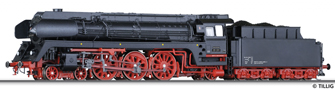 [Lokomotivy] → [Parní] → [BR 01] → 02004: černá s červeným pojezdem a kouřovými plechy