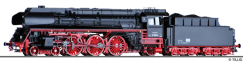 [Lokomotivy] → [Parní] → [BR 01] → 02007: parní lokomotiva černá s červeným pojezdem a kouřovými plechy
