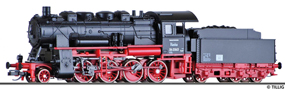 [Lokomotivy] → [Parní] → [BR 56] → 501692: parní lokomotiva černá s červeným pojezdem