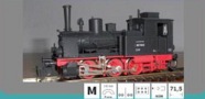 [Lokomotivy] → [Parní] → [BR 89] → 111891: černá s červeným pojezdem
