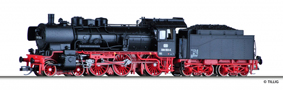 [Lokomotivy] → [Parní] → [BR 38] → 02021: černá s kouřovými plechy a červeným pojezdem